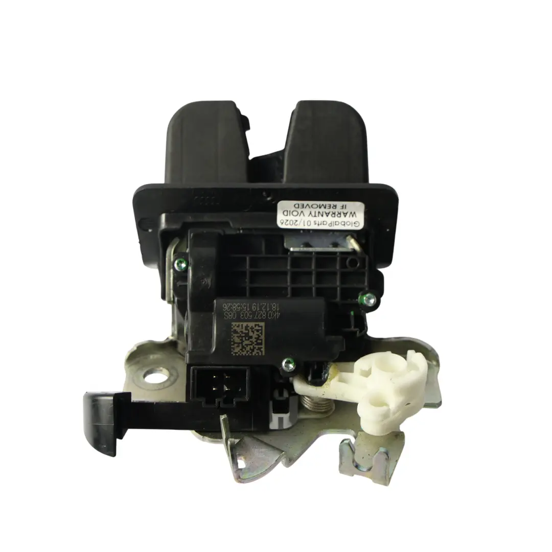Audi A6 C8 Tailgate Boot Trunk Lock Latch Catch Mechanism - SKU 4K0827503 - Part number 4K0827503
