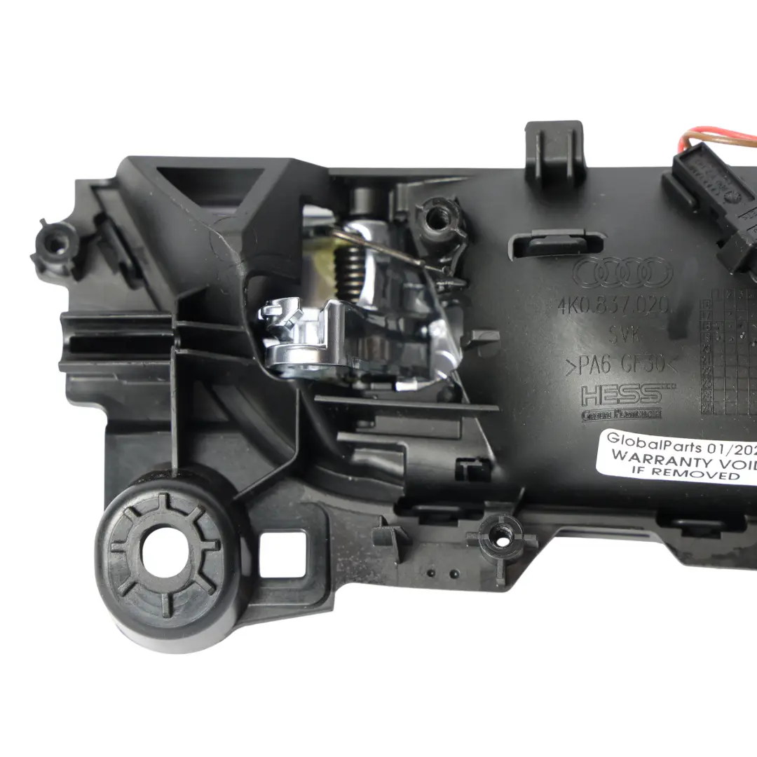 Audi A6 C8 Pannello Interno Porta Anteriore Rilascio Maniglia Destra - SKU 4K0837020 - Numero di parte 4K0837020