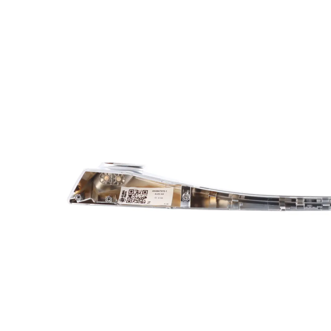Modanatura Pannello Porta Posteriore Destra per Audi A6 C8 Avant con numero di parte 4K0867970 Audi A6 C8 Avant Modanatura Pannello Porta Posteriore Destra - SKU 4K0867970-1 - Numero di parte 4K0867970