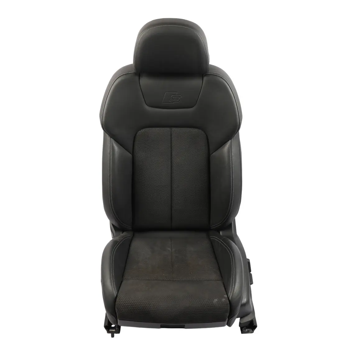 Audi A6 C8 Siège Sport Avant Chauffant Électrique Cuir Alcantara Noir Gauche