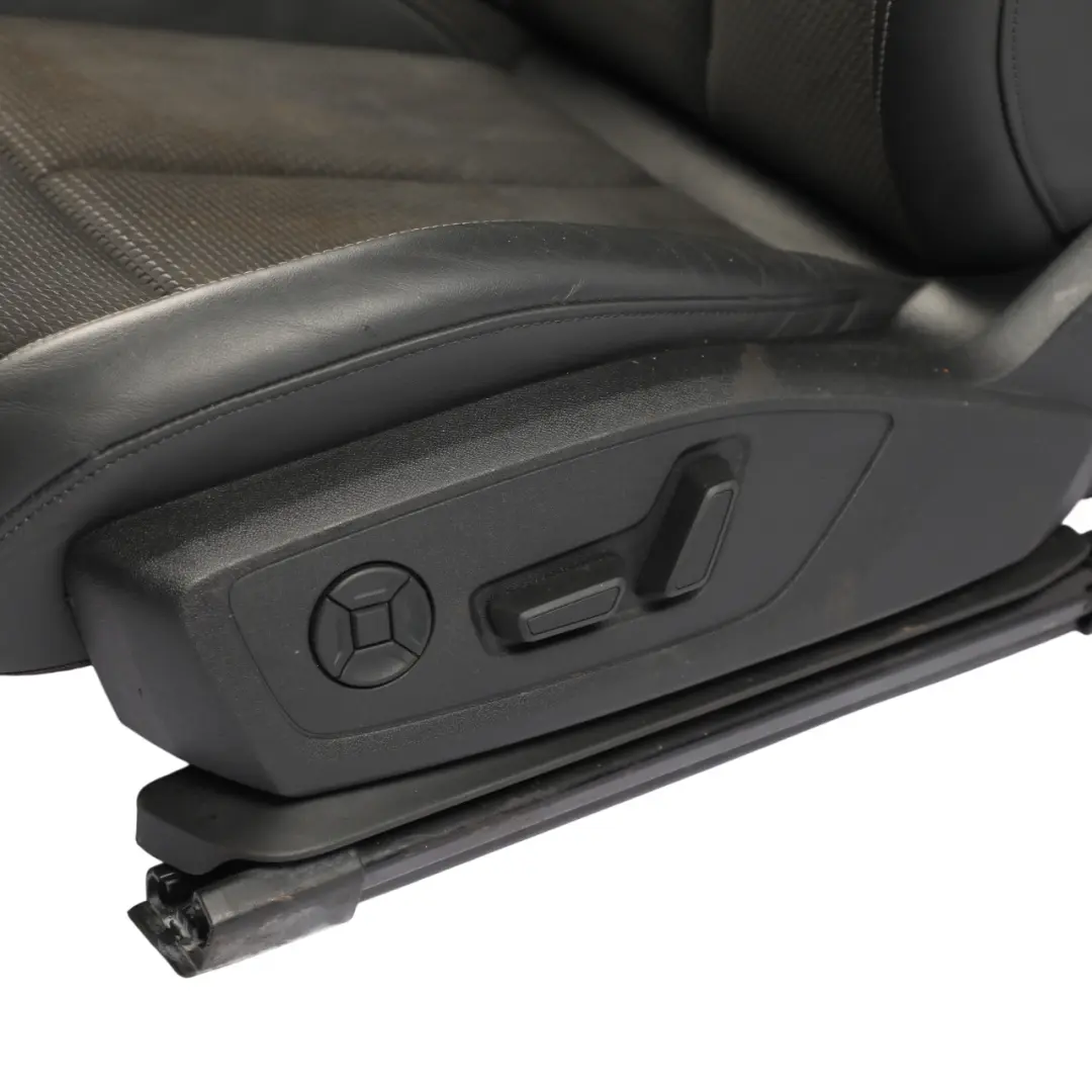 Front Sport Seat Heated Memory Leather Alcantara Soul Black Left N/S to Audi A6 C8 with Part number 4K0881807L Audi A6 C8 Front Sport Seat Heated Memory Leather Alcantara Soul Black Left N/S - SKU 4K0881807L - Part number 4K0881807L