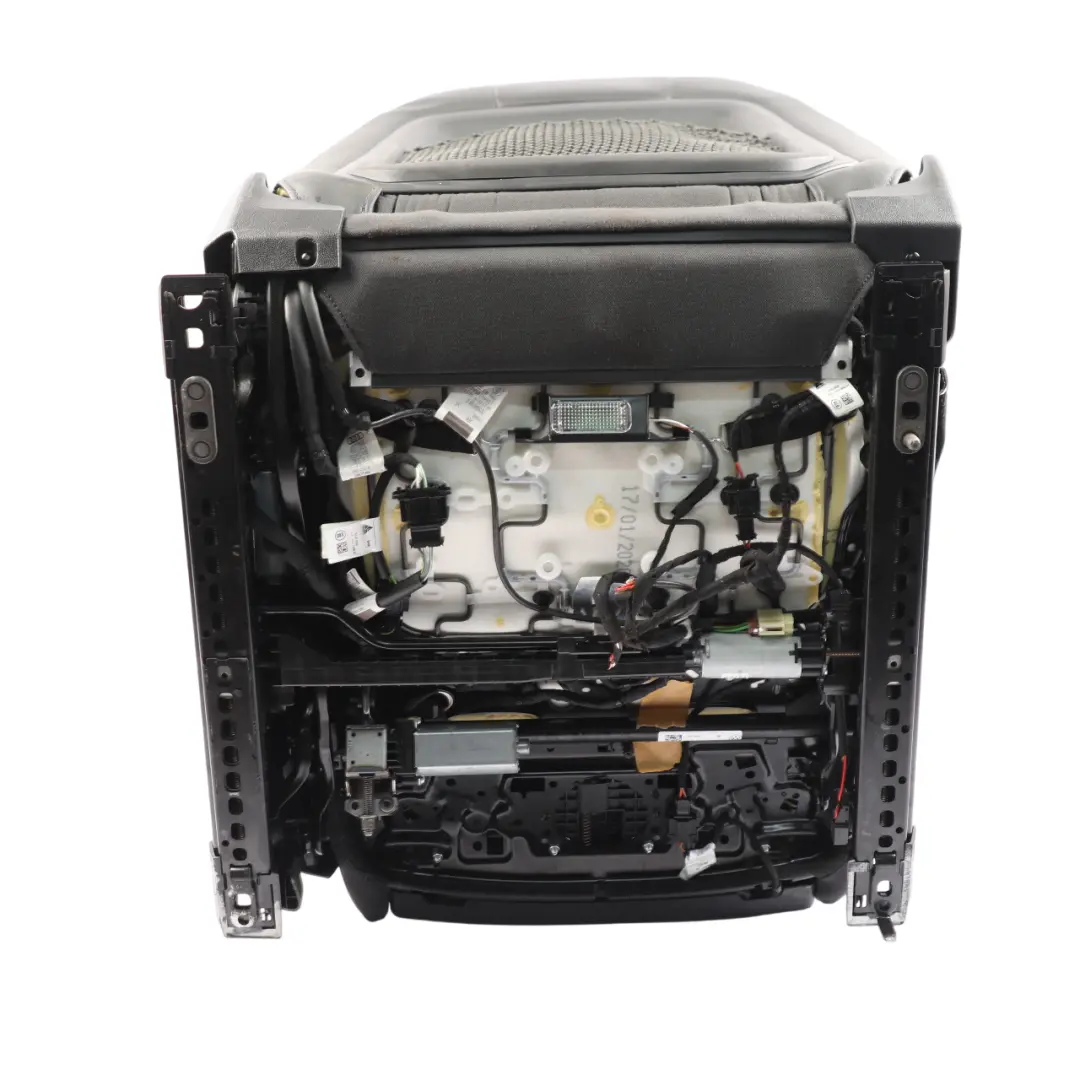 Audi A6 C8 Front Sport Seat Heated Memory Leather Alcantara Soul Black Left N/S - SKU 4K0881807L - Part number 4K0881807L