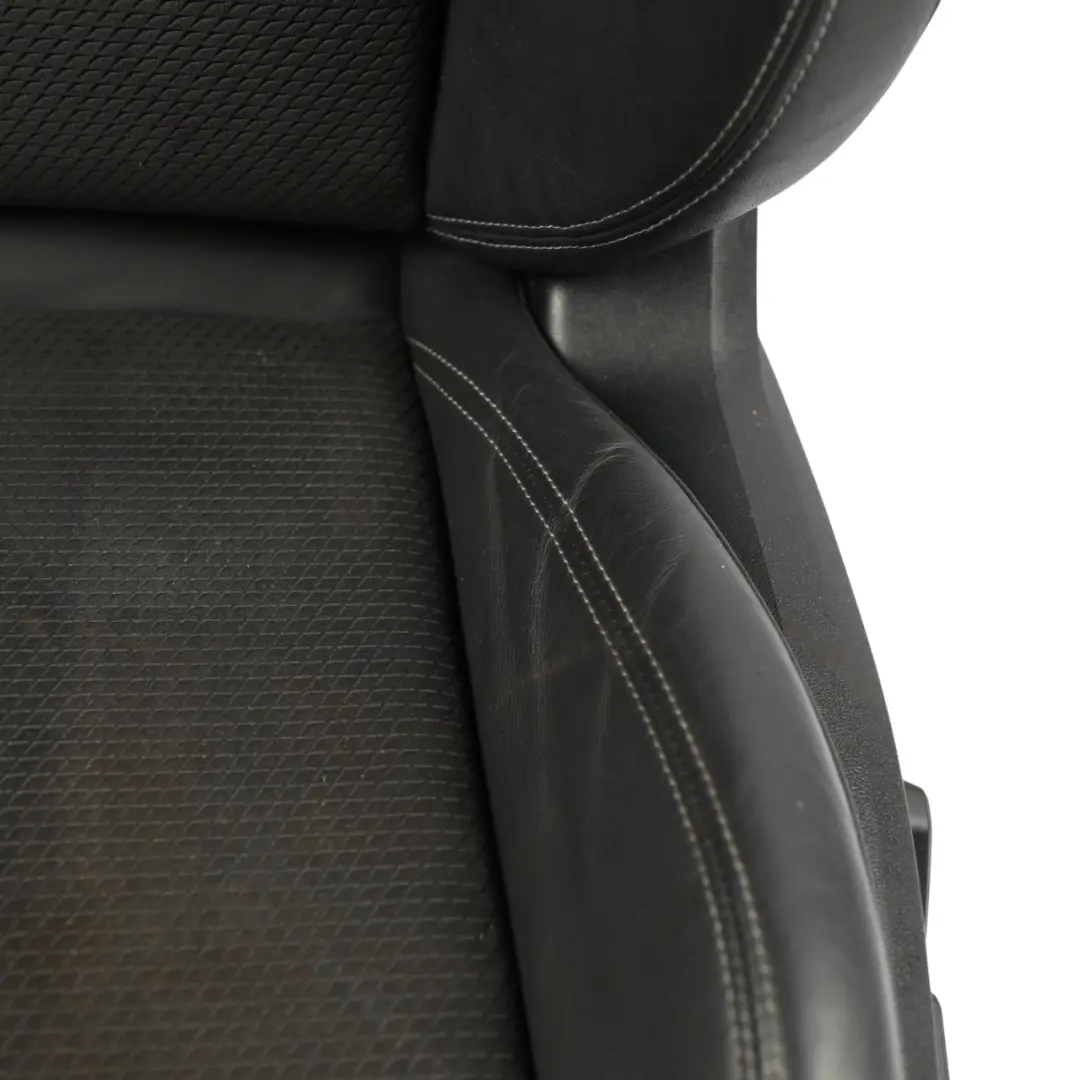 Front Sport Seat Heated Memory Leather Alcantara Soul Black Left N/S to Audi A6 C8 with Part number 4K0881807L Audi A6 C8 Front Sport Seat Heated Memory Leather Alcantara Soul Black Left N/S - SKU 4K0881807L - Part number 4K0881807L