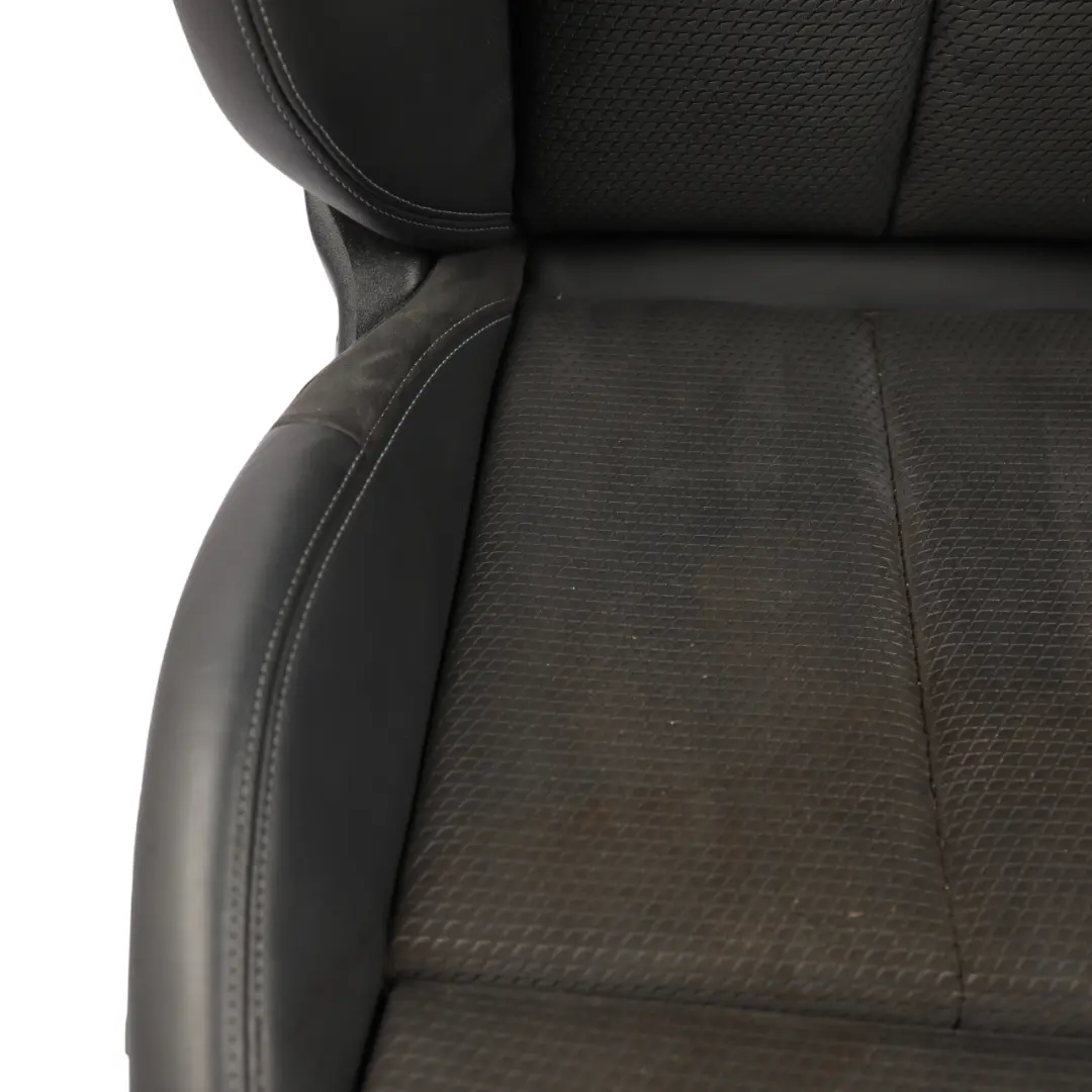 Audi A6 C8 Front Sport Seat Heated Memory Leather Alcantara Soul Black Left N/S - SKU 4K0881807L - Part number 4K0881807L