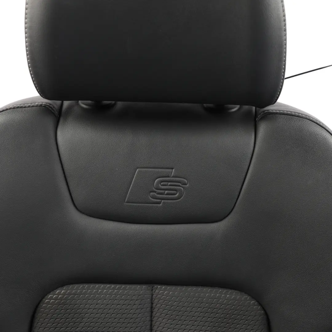 Audi A6 C8 Front Sport Seat Heated Memory Leather Alcantara Soul Black Left N/S - SKU 4K0881807L - Part number 4K0881807L