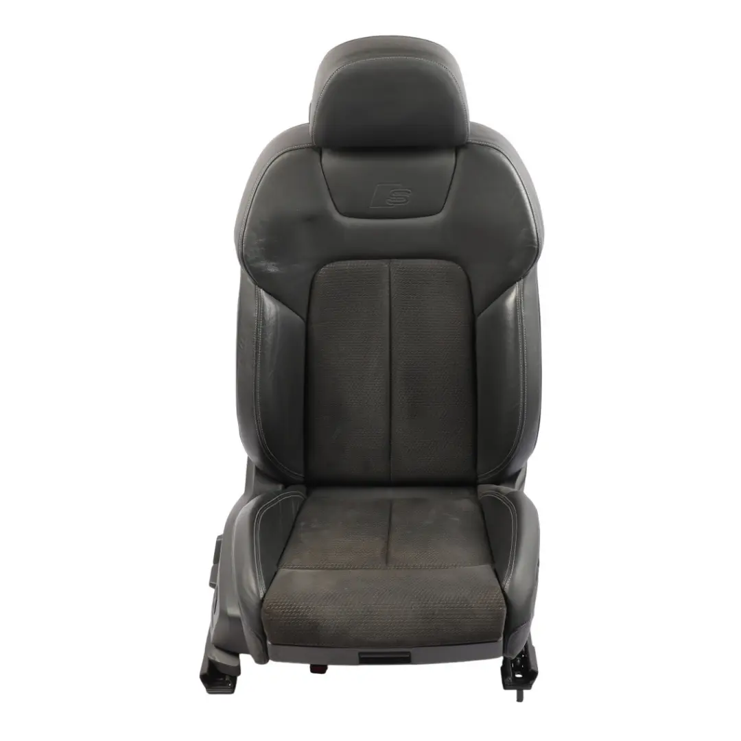 Audi A6 C8 Fotel Prawy Podgrzewany Memory Skóra Alcantara Soul Czarny - SKU 4K0881808L - Numer Części 4K0881808L