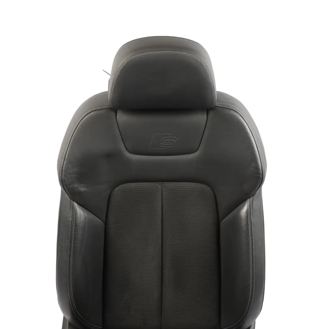 Front Sport Seat Heated Memory Leather Alcantara Soul Black Right O/S to Audi A6 C8 with Part number 4K0881808L Audi A6 C8 Front Sport Seat Heated Memory Leather Alcantara Soul Black Right O/S - SKU 4K0881808L - Part number 4K0881808L