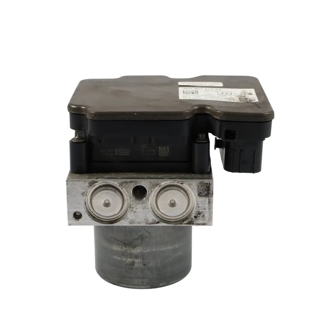 Audi A6 C8 Brake Pump ABS Module Hydraulic Control Braking Unit - SKU 4K0907379AA - Part number 4K0907379AA