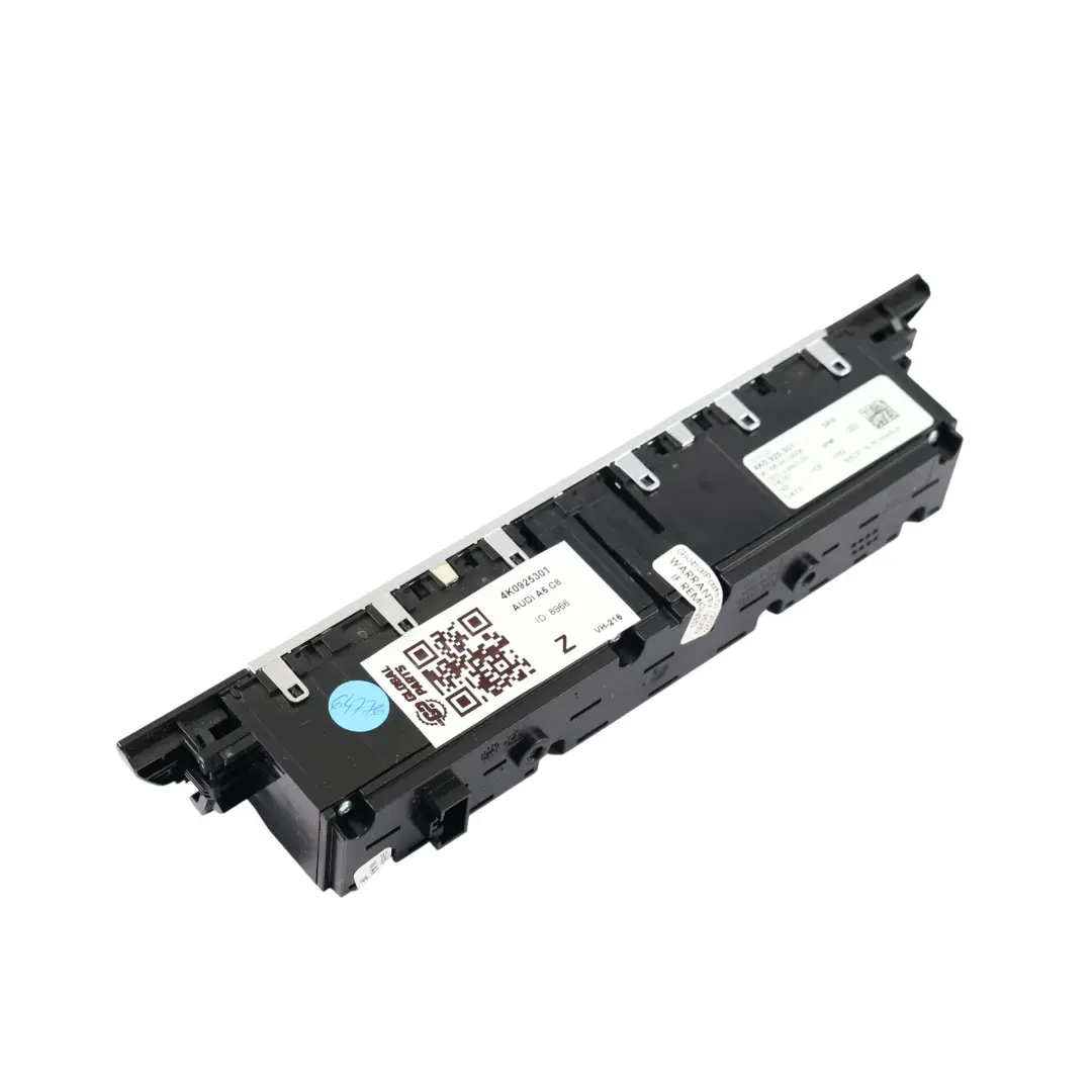 Audi A6 C8 Panel Przycisków Przełączników Konsoli Środkowej - SKU 4K0925301 - Numer Części 4K0925301