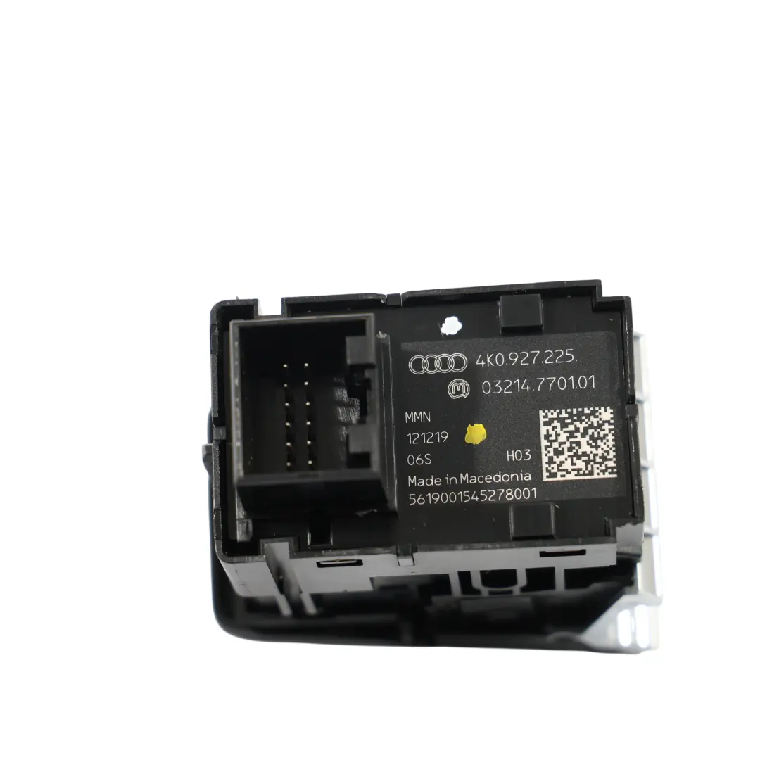 Hold Freno De Mano Control Interruptores Botones para Audi A6 C8 Auto con número de pieza 4K0927225 Audi A6 C8 Auto Hold Freno De Mano Control Interruptores Botones - SKU 4K0927225 - Número de pieza 4K0927225