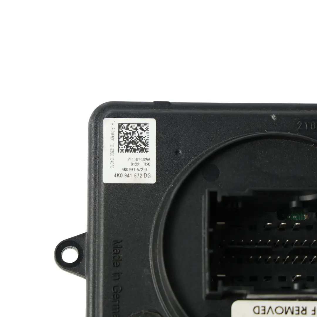 Faro Lampada LED Zavorra Controllo Modulo Potenza ECU per Audi A6 C8 con numero di parte 4K0941572DG Audi A6 C8 Faro Lampada LED Zavorra Controllo Modulo Potenza ECU - SKU 4K0941572DG - Numero di parte 4K0941572DG