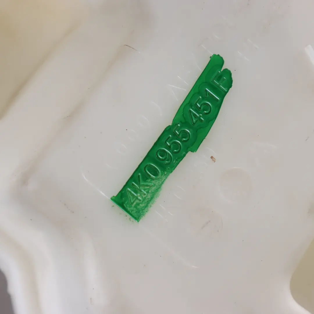 Audi A6 C8 Windscreen Cleaning Container Bottle Washer Tank - SKU 4K0955451F - Part number 4K0955451F