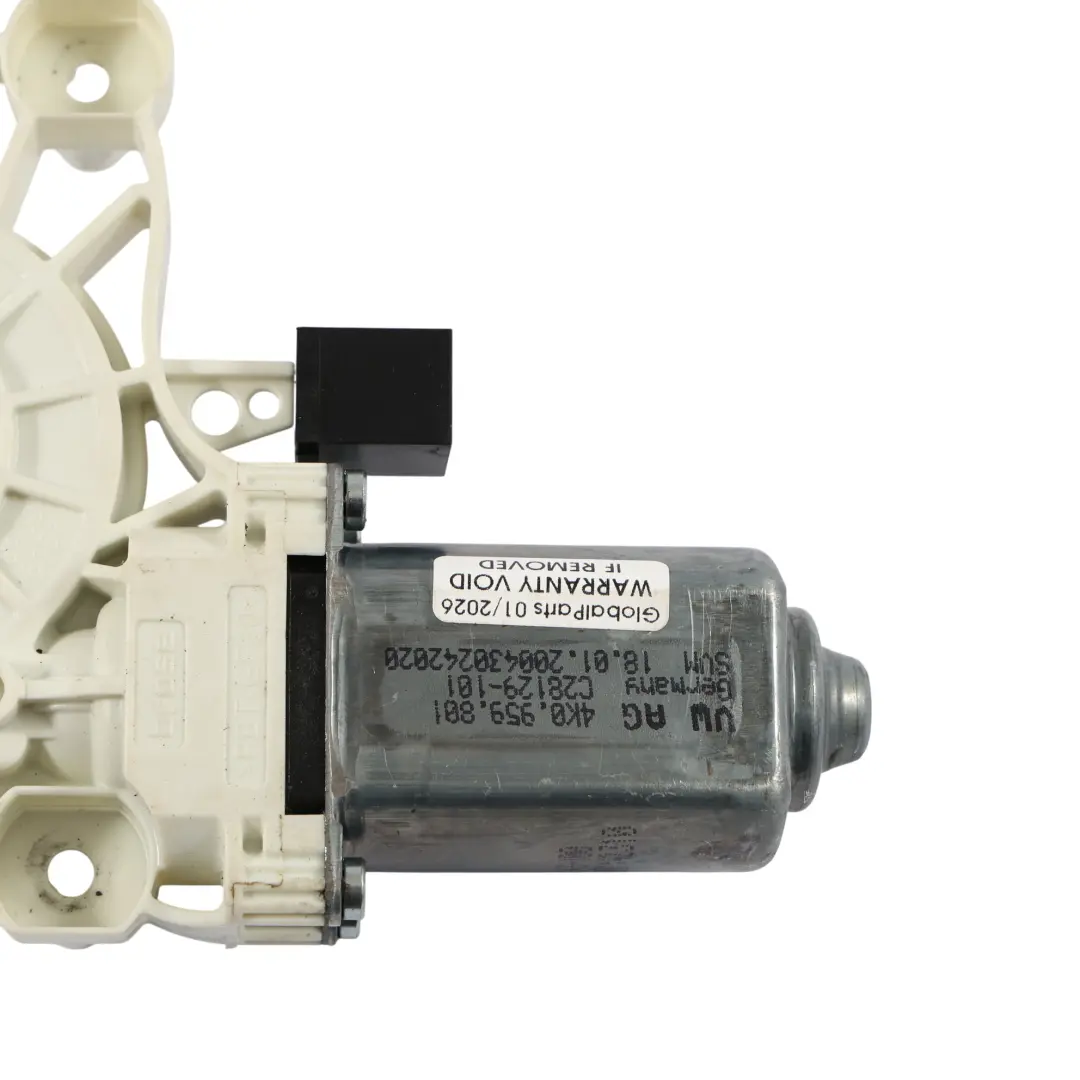 Audi A6 C8 Elevalunas Motor Puerta Delantera Izquierda Regulador - SKU 4K0959801 - Número de pieza 4K0959801