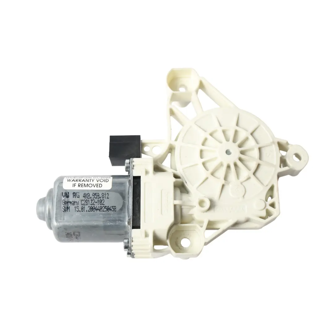 Window Lifter Motor Door Rear Right O/S Drive Unit to Audi A6 C8 with Part number 4K0959812 Audi A6 C8 Window Lifter Motor Door Rear Right O/S Drive Unit - SKU 4K0959812 - Part number 4K0959812