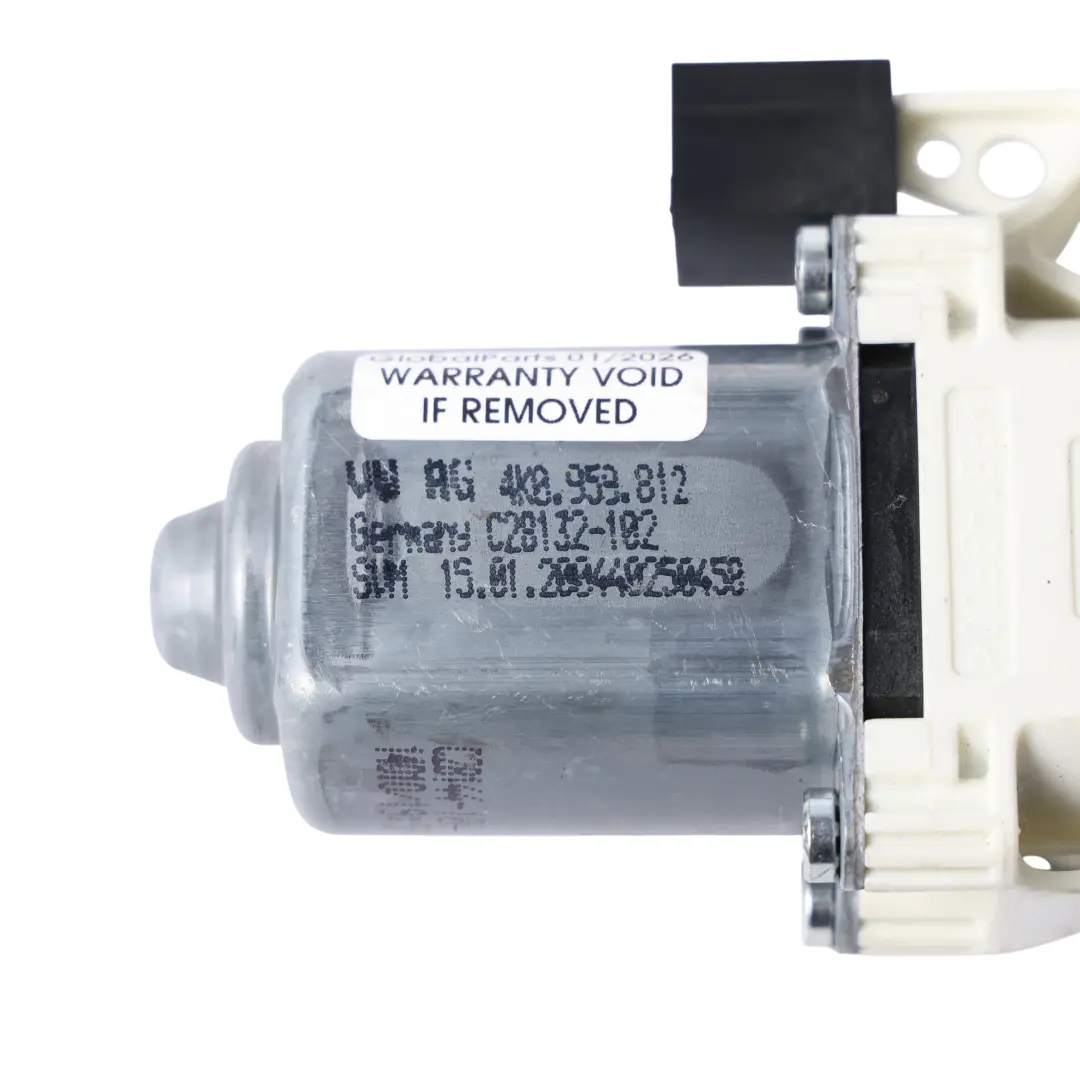Window Lifter Motor Door Rear Right O/S Drive Unit to Audi A6 C8 with Part number 4K0959812 Audi A6 C8 Window Lifter Motor Door Rear Right O/S Drive Unit - SKU 4K0959812 - Part number 4K0959812