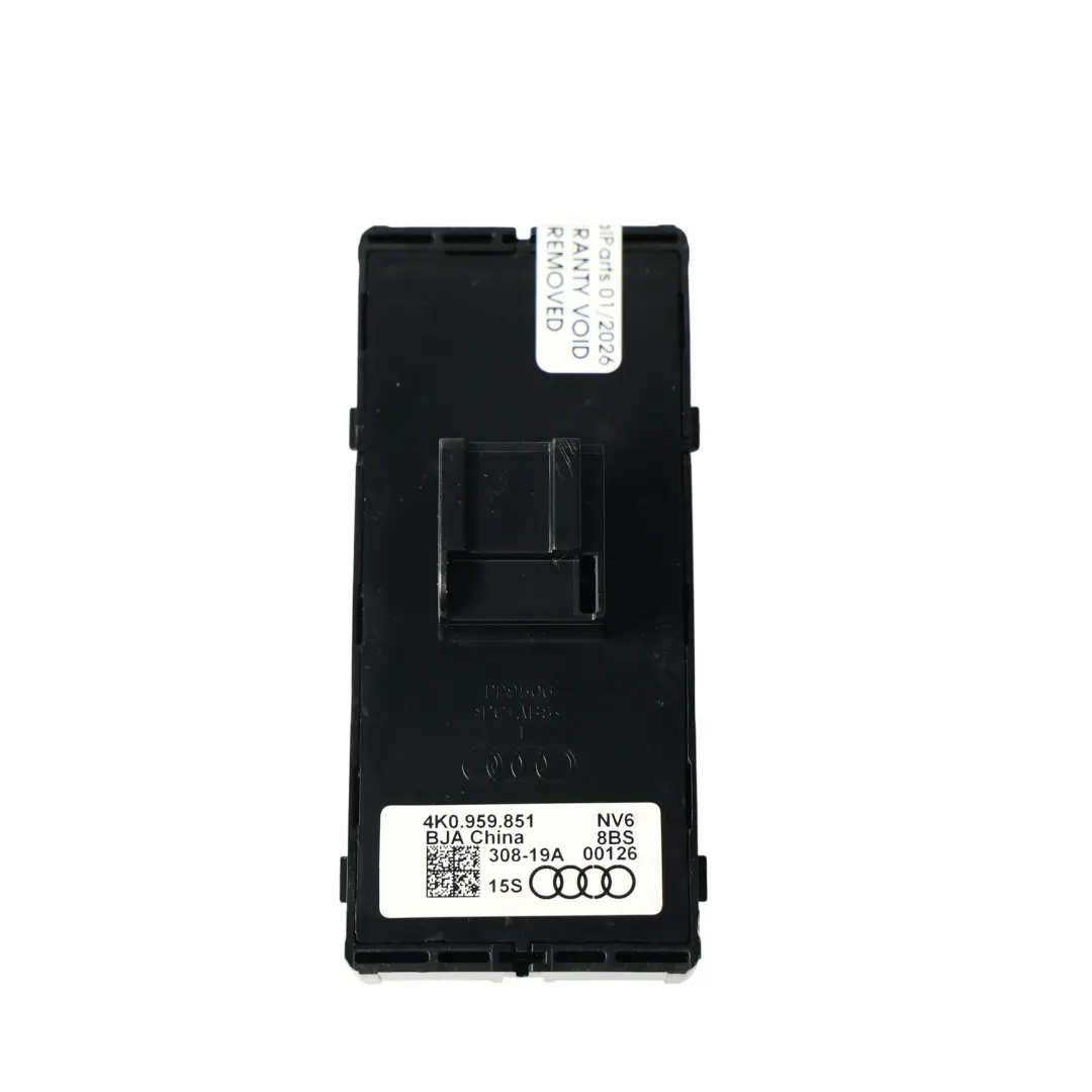 Audi A6 C8 A7 4K Interruttore Regolatore Finestrino Lato Guida - SKU 4K0959851 - Numero di parte 4K0959851