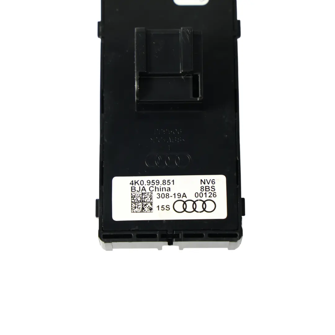 Audi A6 C8 A7 4K Przełącznik Podnośnika Szyby Kierowcy Przód - SKU 4K0959851 - Numer Części 4K0959851