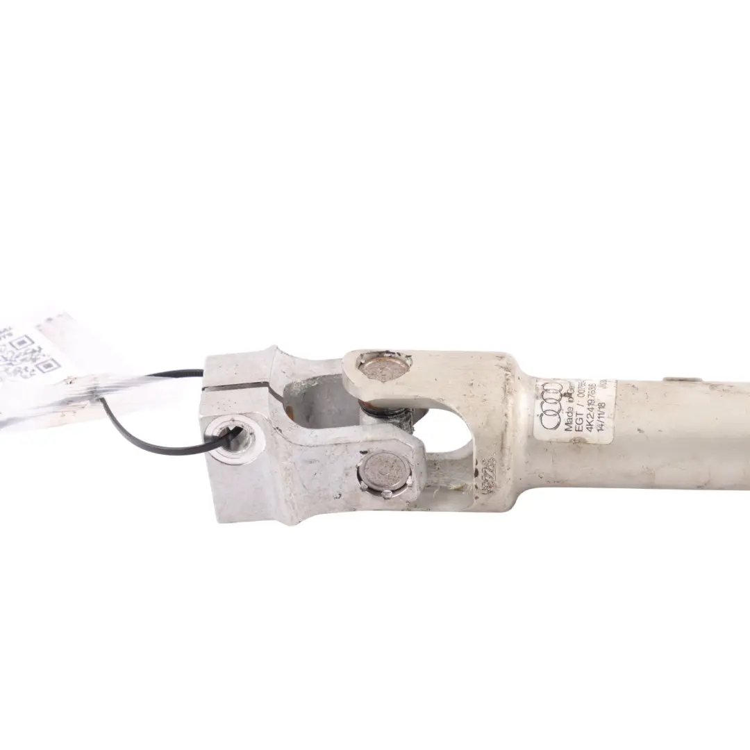 Front Axle Intermediate Steering Column Joint Shaft to Audi A6 C8 with Part number 4K2419753B Audi A6 C8 Front Axle Intermediate Steering Column Joint Shaft - SKU 4K2419753B - Part number 4K2419753B