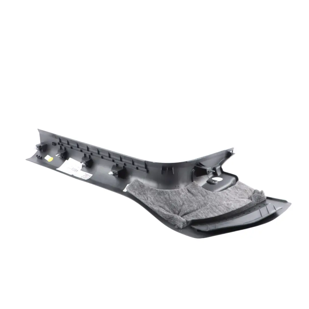 Audi A6 C8 A-Pillar Lower Trim Cover Panel Right O/S Soul Black - SKU 4K2867272 - Part number 4K2867272