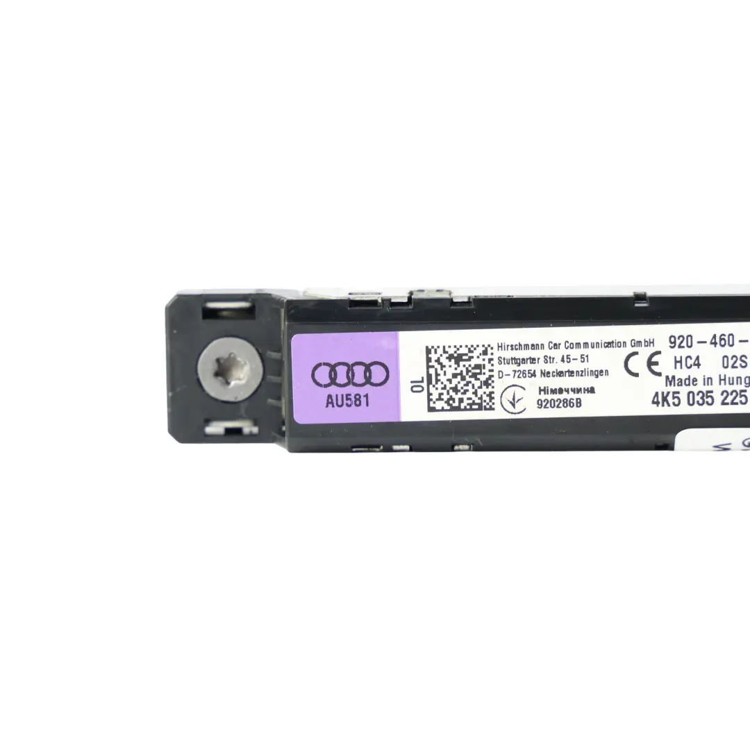 Audi A6 C8 Antenne Antennen Verstärker Steuergerät Modul - SKU 4K5035225D - Teilenummer 4K5035225D