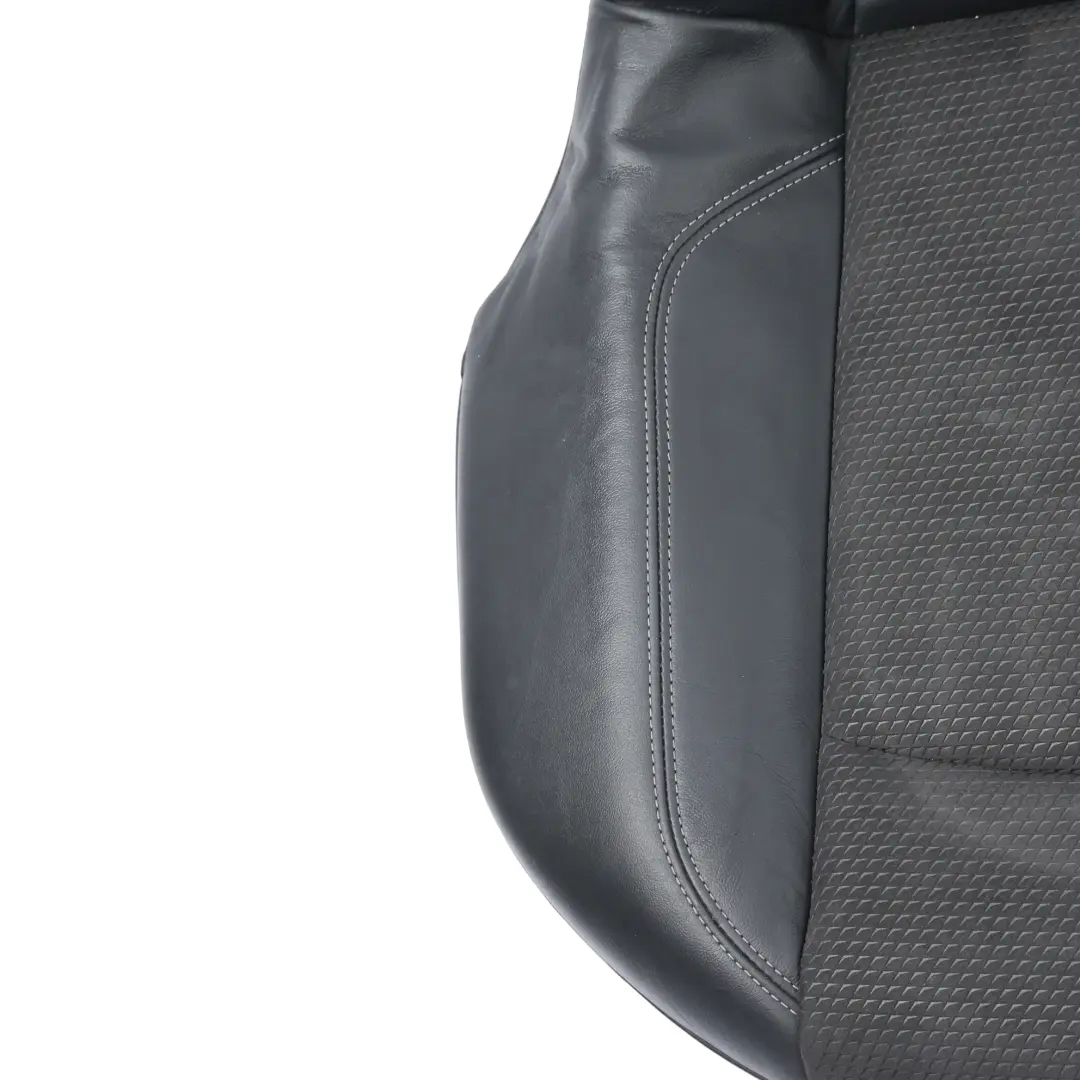 Audi A6 C8 4K Sedile Posteriore Rivestimento Pelle Alcantara Nero Grigio - SKU 4K5885403J - Numero di parte 4K5885403J