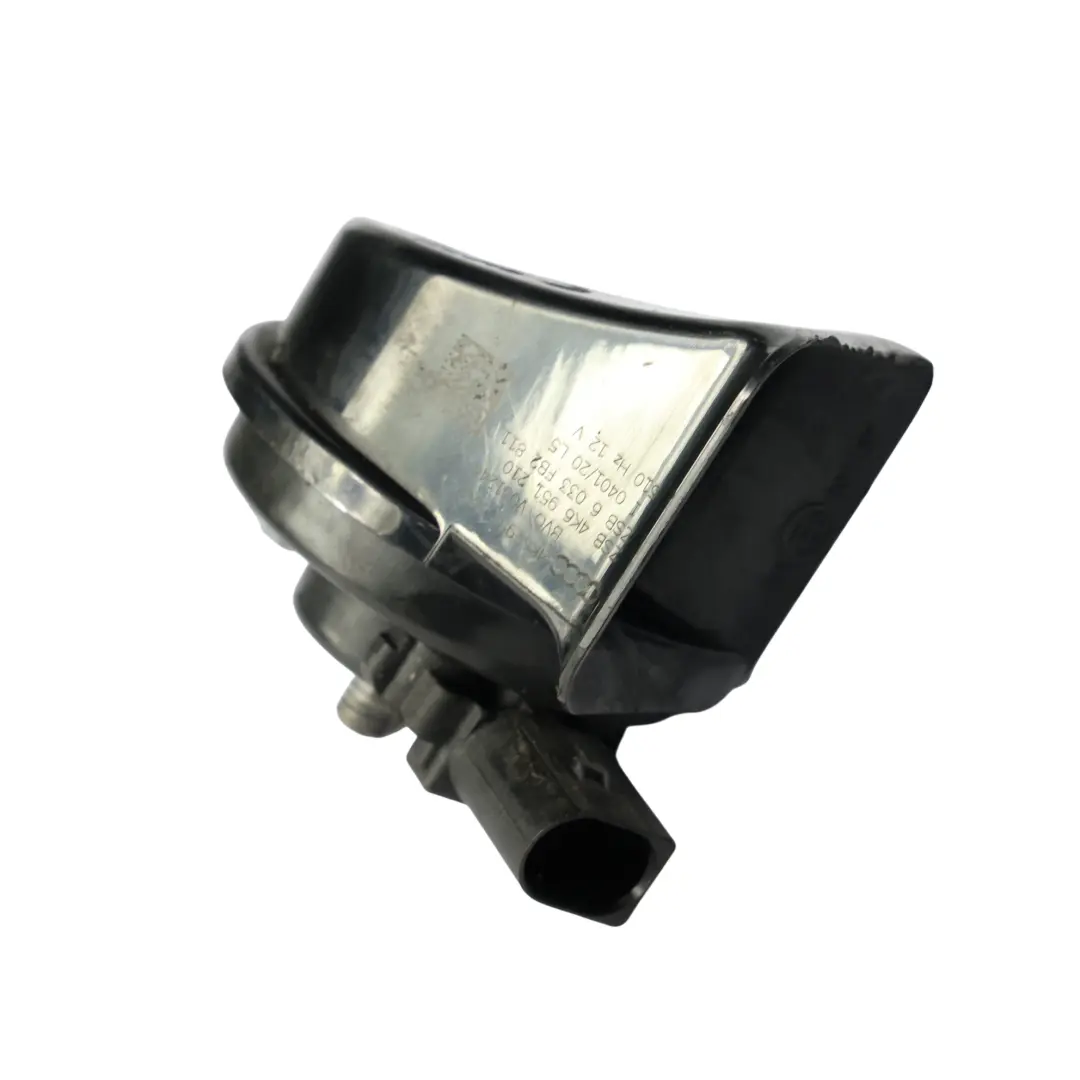 Sygnał Dźwiękowy Klakson Alarm Niski Ton Syrena Lewa do Audi A6 C8 o numerze 4K6951210 Audi A6 C8 Sygnał Dźwiękowy Klakson Alarm Niski Ton Syrena Lewa - SKU 4K6951210 - Numer Części 4K6951210