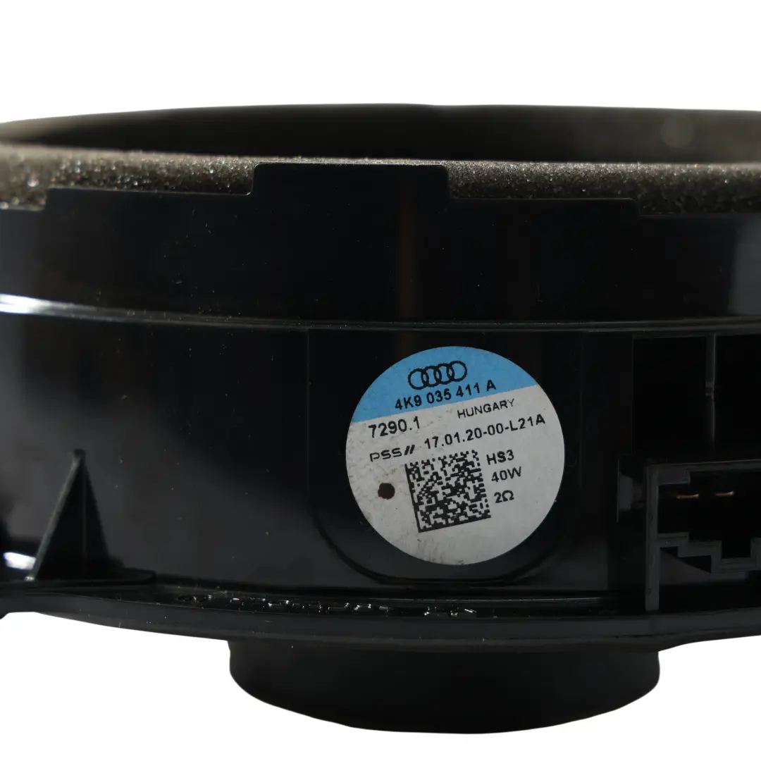 Haut-Parleur De Porte Arriere Gauche Droite Bass pour Audi A6 C8 à propos du numéro de pièce 4K9035411A Audi A6 C8 Haut-Parleur De Porte Arriere Gauche Droite Bass - SKU 4K9035411A - Numéro de pièce 4K9035411A