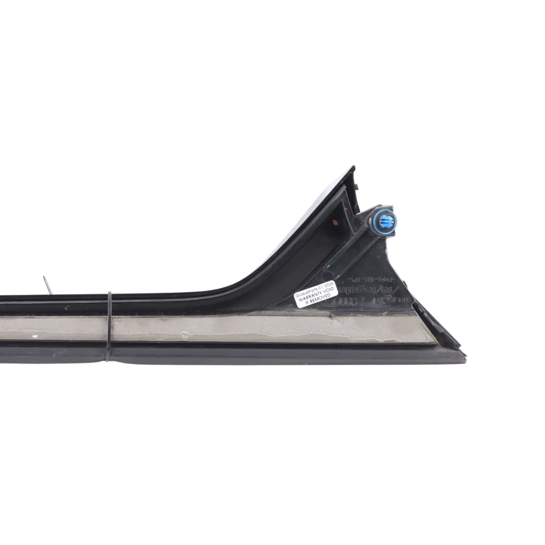 Audi A6 C8 Rear Tailgate Bootlid Spoiler Black Glossy Left N/S - SKU 4K9854871 - Part number 4K9854871