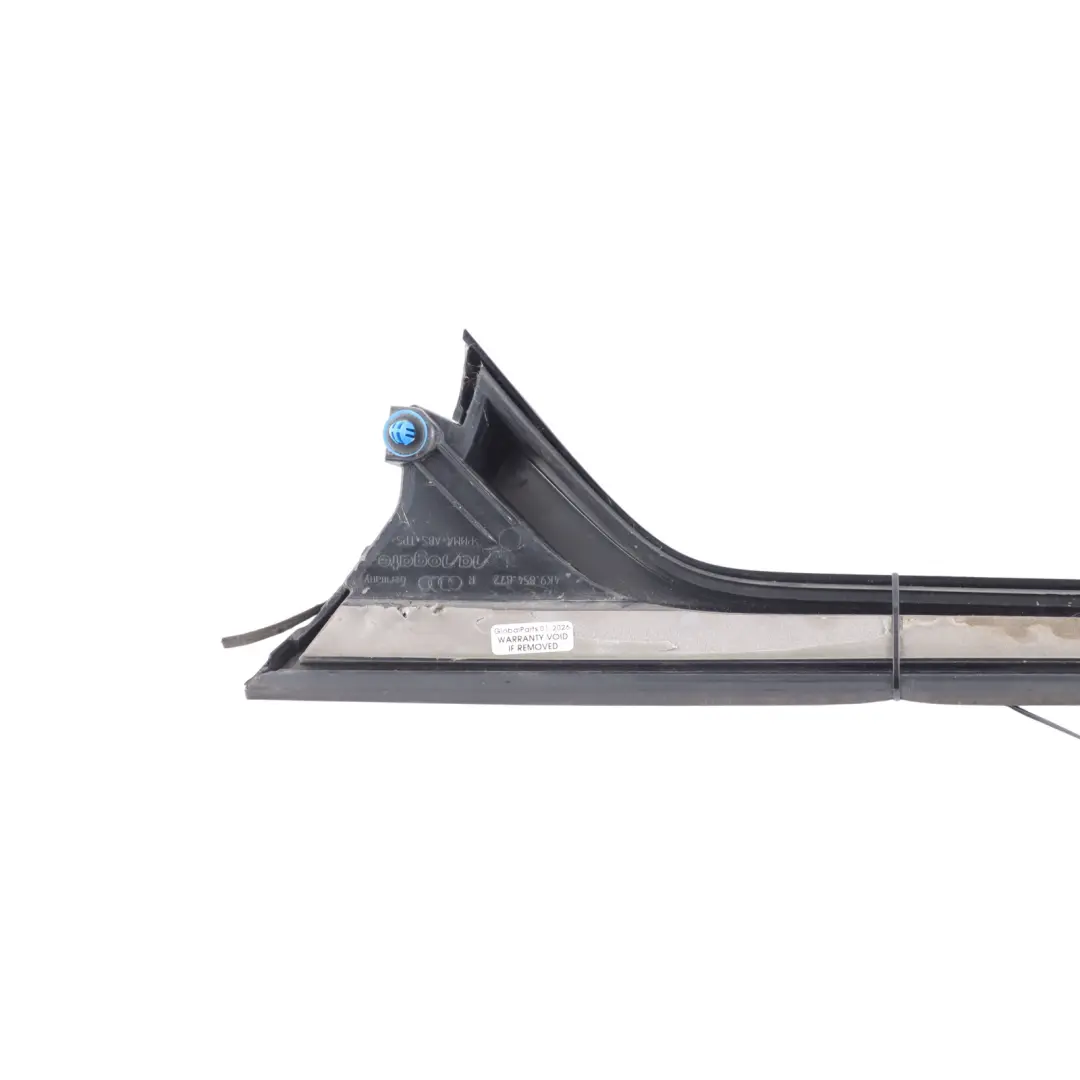 Audi A6 C8 Rear Tailgate Bootlid Spoiler Black Glossy Right O/S - SKU 4K9854872 - Part number 4K9854872