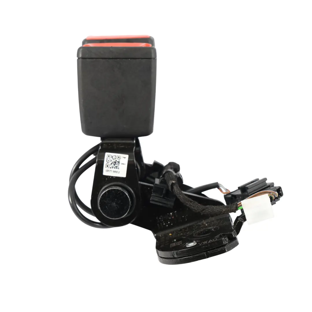 Audi A6 C8 A7 C8 Asiento Trasero Doble Cinturón Hebilla Medio Negro - SKU 4KD857739 - Número de pieza 4KD857739