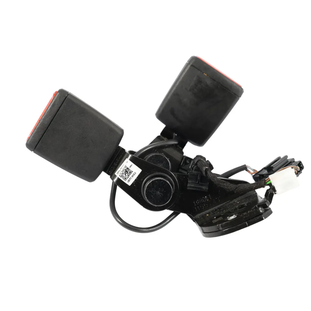 Audi A6 C8 A7 C8 Rear Seat Double Seat Belt Buckle Middle Black - SKU 4KD857739 - Part number 4KD857739