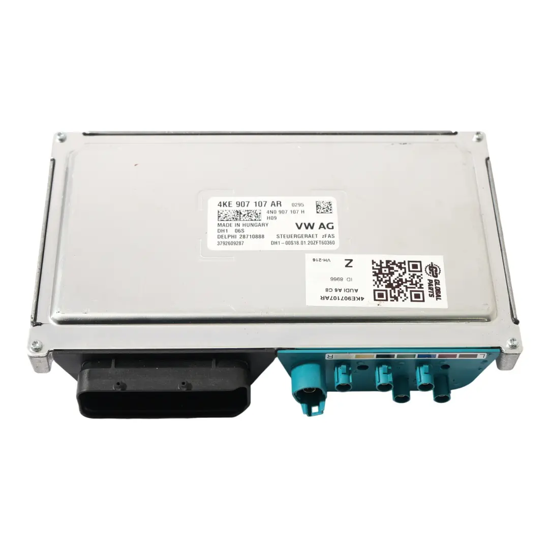 Telecamera Anteriore Unità Di Controllo Modulo zFAS per Audi A6 C8 con numero di parte 4KE907107AR Audi A6 C8 Telecamera Anteriore Unità Di Controllo Modulo zFAS - SKU 4KE907107AR - Numero di parte 4KE907107AR