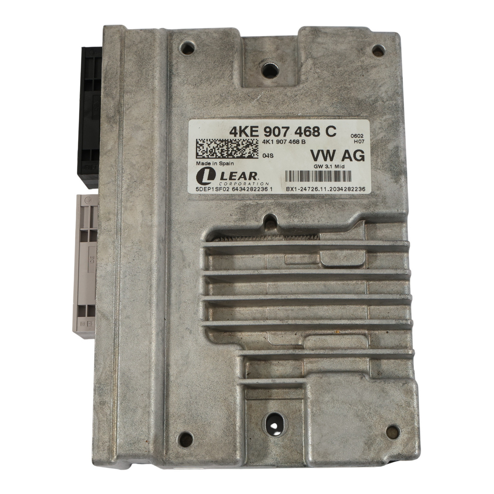 Audi A6 C8 Q7 4M Gateway Interface Control Unit Module ECU 4KE907468C