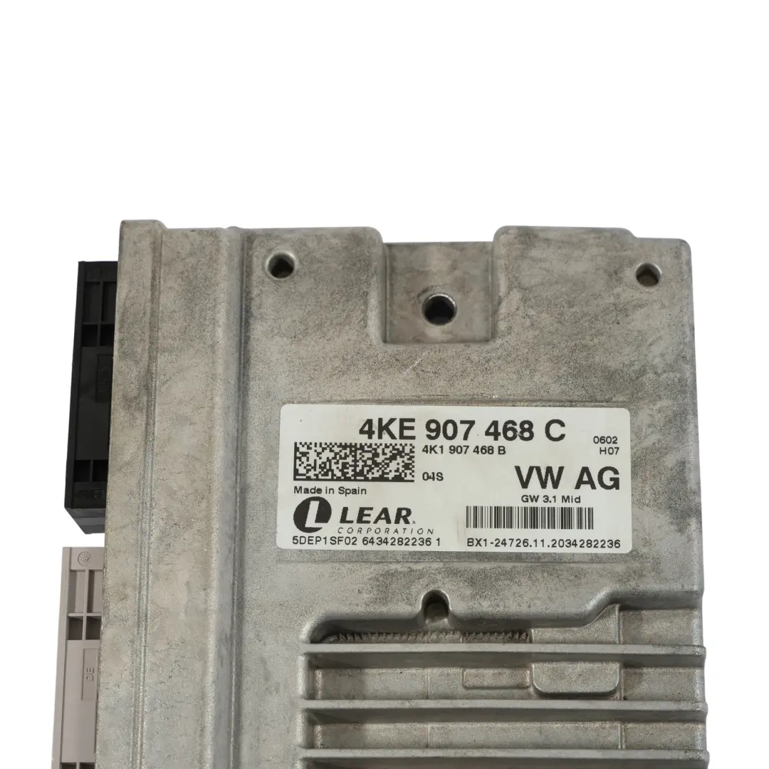Audi A6 C8 Q7 4M Gateway Interface Control Unit Module ECU - SKU 4KE907468C - Part number 4KE907468C
