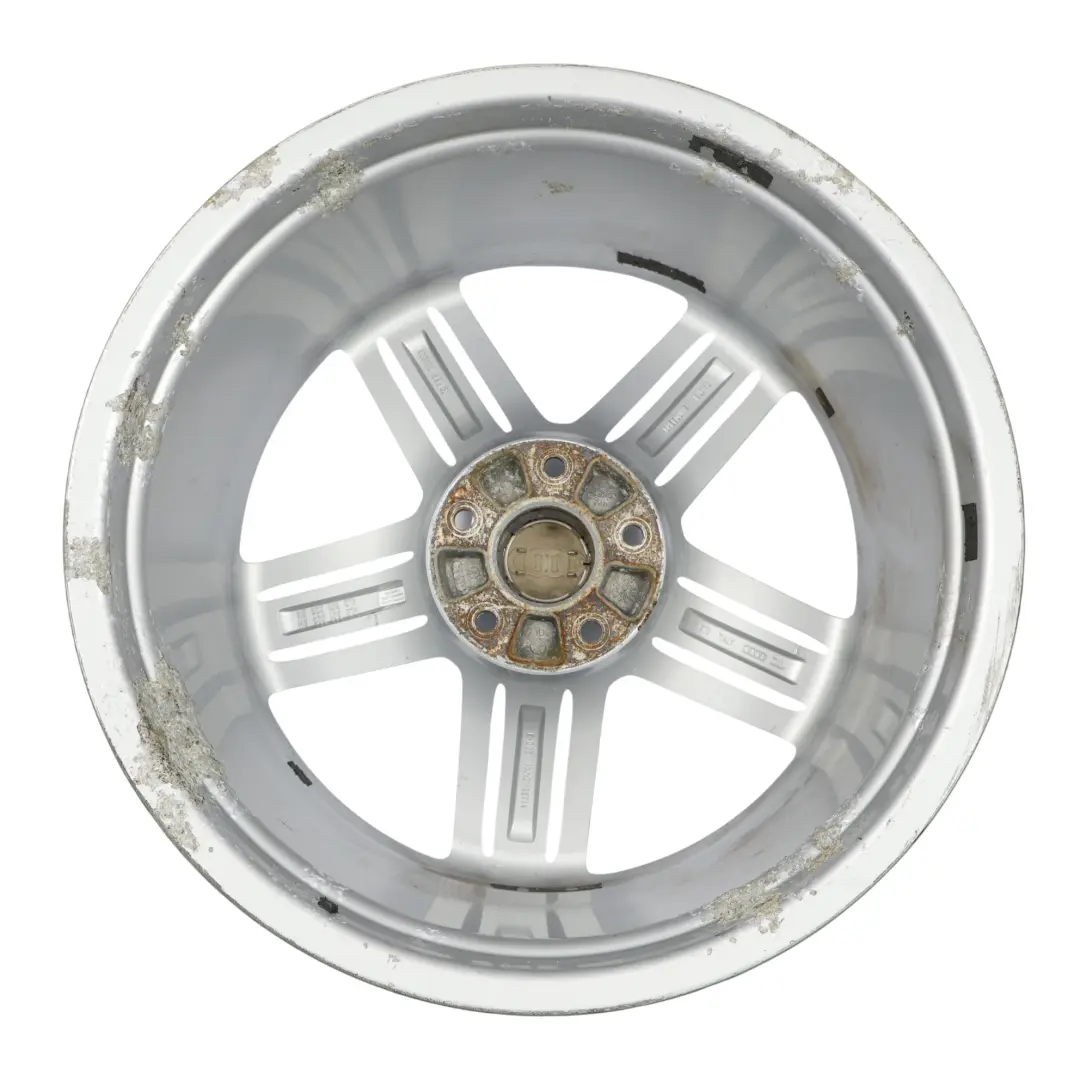 Audi Q7 4L Silver Alloy Wheel Rim 21" Star Spoke 10J ET:44 - SKU 4L0601025BH-10 - Part number 4L0601025BH