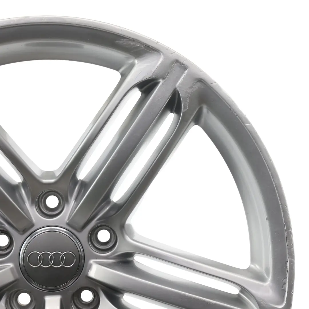 Audi Q7 4L Silver Alloy Wheel Rim 21" Star Spoke 10J ET:44 - SKU 4L0601025BH-10 - Part number 4L0601025BH