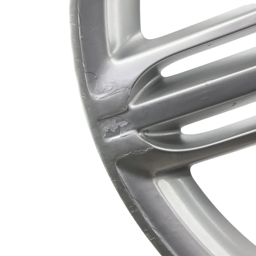 Audi Q7 4L Silver Alloy Wheel Rim 21" Star Spoke 10J ET:44 - SKU 4L0601025BH-10 - Part number 4L0601025BH