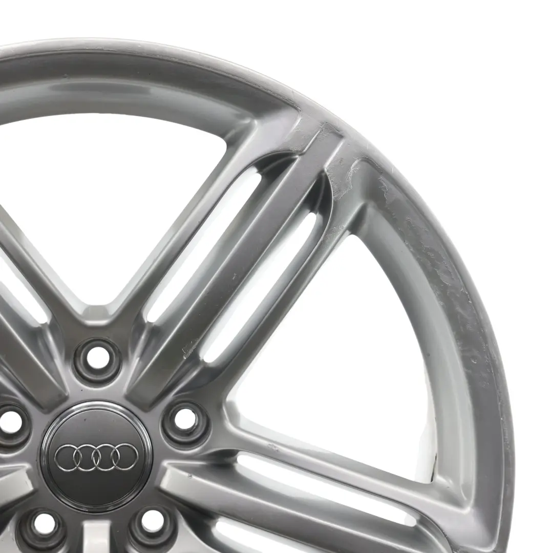 Audi Q7 4L Silver Alloy Wheel Rim 21" Star Spoke 10J ET:44 - SKU 4L0601025BH-11 - Part number 4L0601025BH