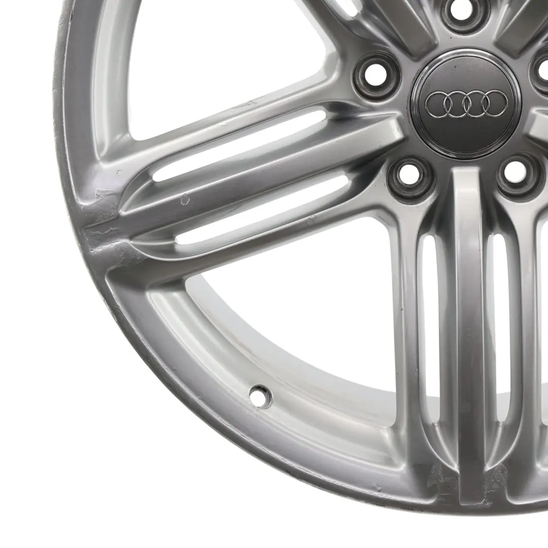 Audi Q7 4L Silver Alloy Wheel Rim 21" Star Spoke 10J ET:44 - SKU 4L0601025BH-11 - Part number 4L0601025BH