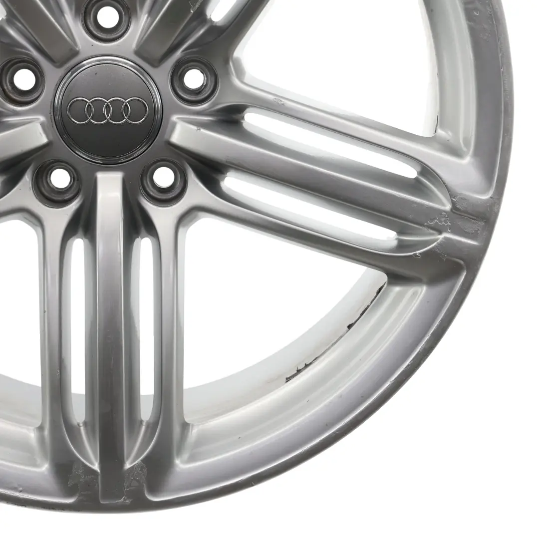 Audi Q7 4L Silver Alloy Wheel Rim 21" Star Spoke 10J ET:44 - SKU 4L0601025BH-11 - Part number 4L0601025BH
