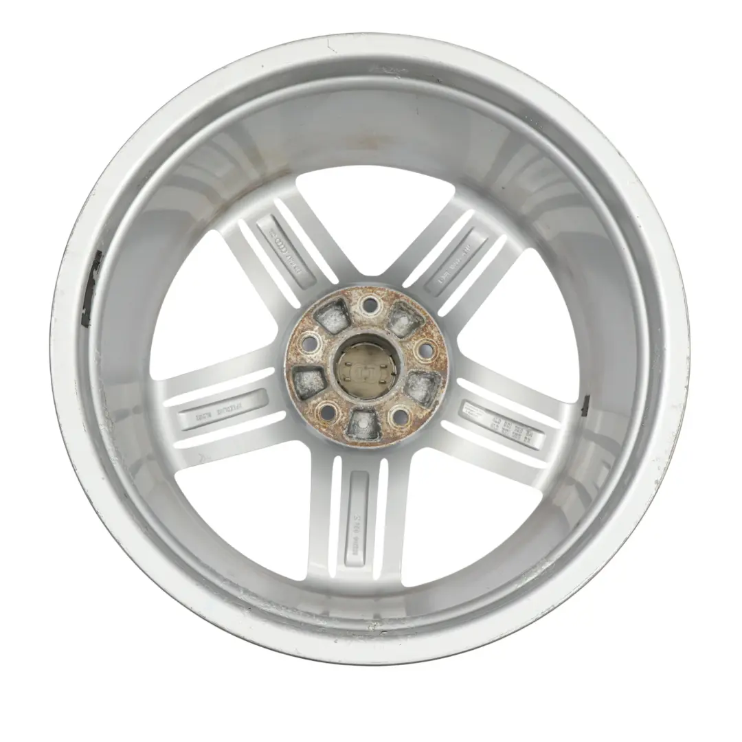 Audi Q7 4L Cerchio In Lega Argento 21" A Raggi Stellati 10J ET:44 - SKU 4L0601025BH-4 - Numero di parte 4L0601025BH