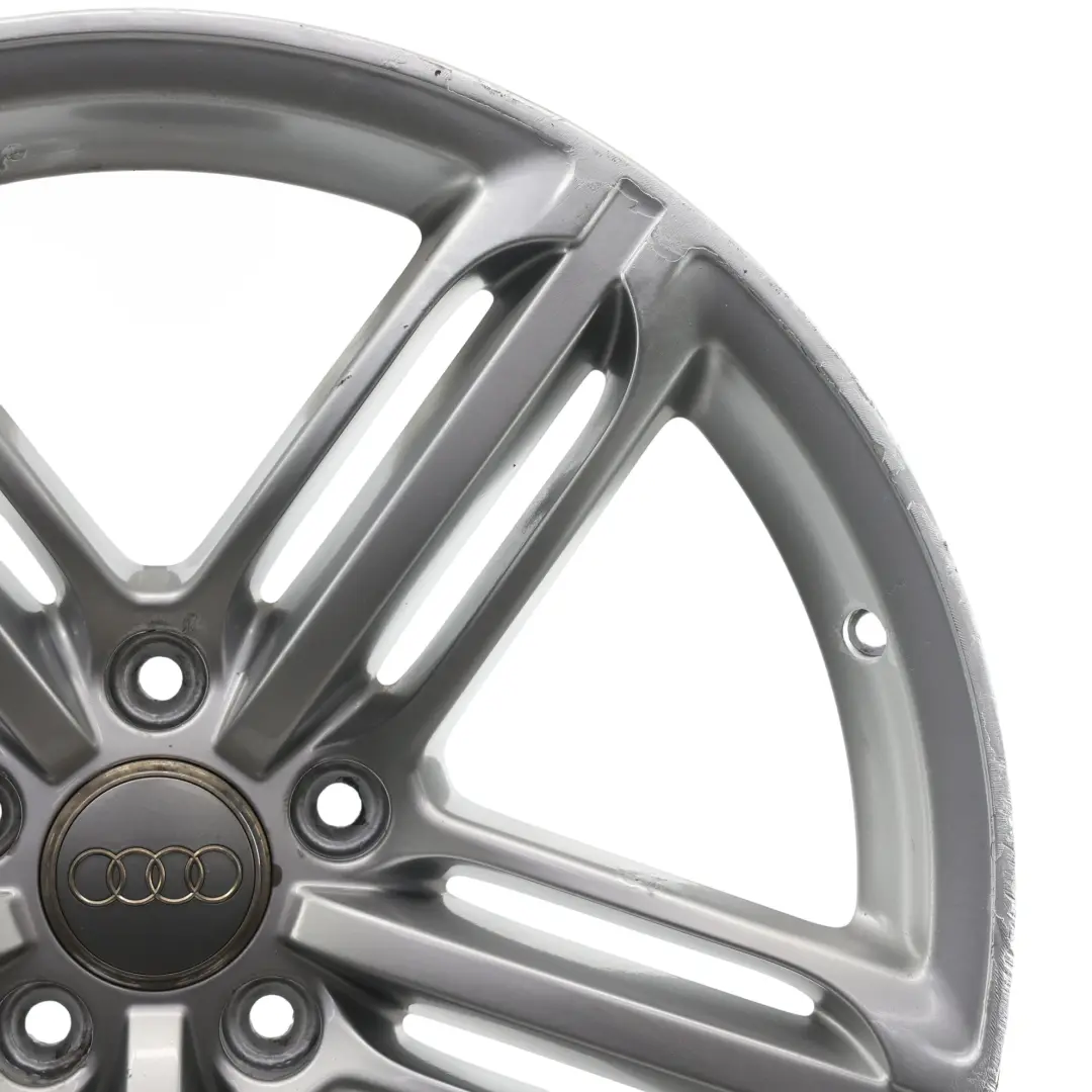 Silberne Leichtmetallfelge 21" Sternspeiche 10J ET:44 für Audi Q7 4L mit Teilenummer 4L0601025BH Audi Q7 4L Silberne Leichtmetallfelge 21" Sternspeiche 10J ET:44 - SKU 4L0601025BH-4 - Teilenummer 4L0601025BH