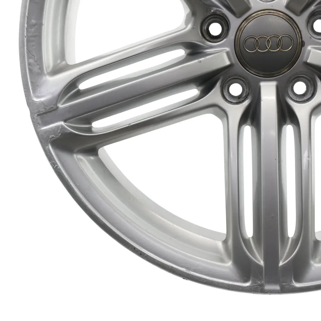 Audi Q7 4L Srebrna Felga Aluminiowa 21" Star Spoke 10J ET:44 - SKU 4L0601025BH-4 - Numer Części 4L0601025BH