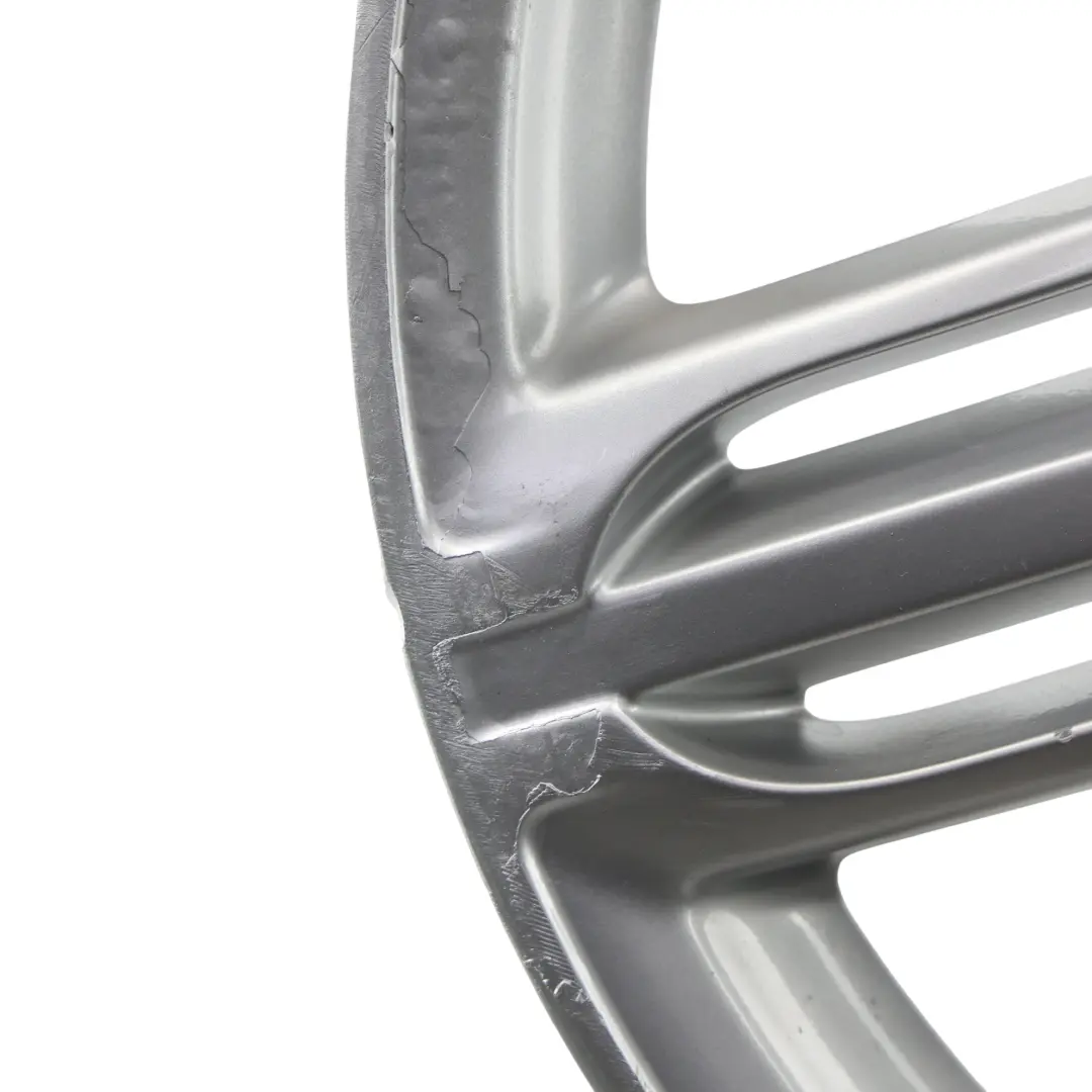 Audi Q7 4L Srebrna Felga Aluminiowa 21" Star Spoke 10J ET:44 - SKU 4L0601025BH-4 - Numer Części 4L0601025BH