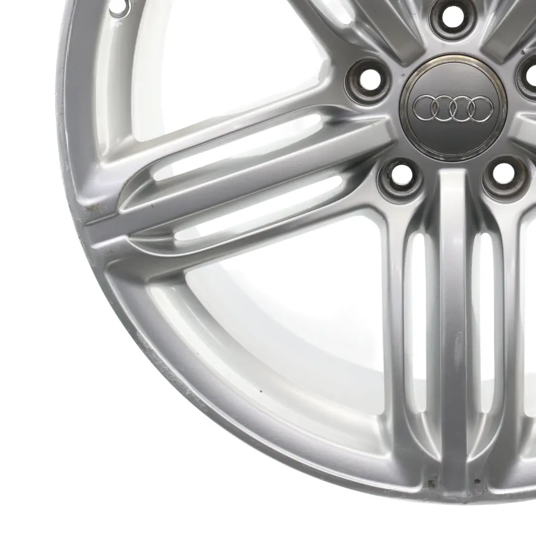 Audi Q7 4L Silberne Leichtmetallfelge Alufelge 21" 10J ET:44 - SKU 4L0601025BH-9 - Teilenummer 4L0601025BH