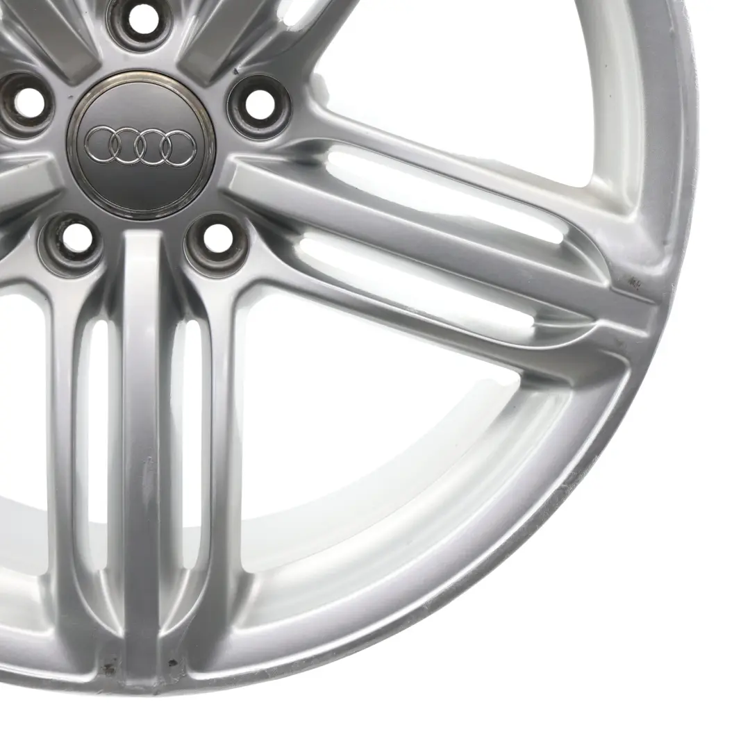 Llanta De Aleación Plateada 21" Star Spoke 10J ET:44 para Audi Q7 4L con número de pieza 4L0601025BH Audi Q7 4L Llanta De Aleación Plateada 21" Star Spoke 10J ET:44 - SKU 4L0601025BH-9 - Número de pieza 4L0601025BH