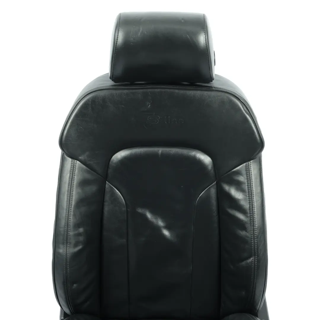 Siège Sport Avant Gauche S-Line Chauffant Électrique Cuir Soul Black pour Audi Q7 4L à propos du numéro de pièce 4L0881805F Audi Q7 4L Siège Sport Avant Gauche S-Line Chauffant Électrique Cuir Soul Black - SKU 4L0881805F-3 - Numéro de pièce 4L0881805F