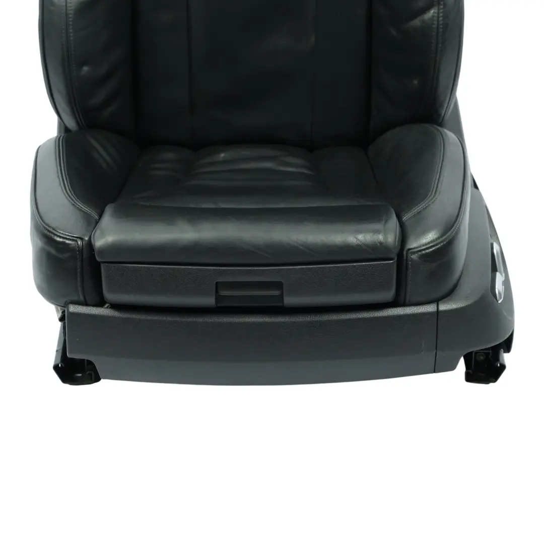 Audi Q7 4L Siège Sport Avant Gauche S-Line Chauffant Électrique Cuir Soul Black - SKU 4L0881805F-3 - Numéro de pièce 4L0881805F