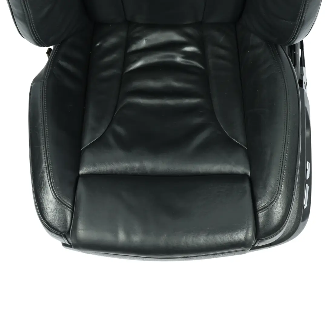 Audi Q7 4L Front Sport Seat S-Line Heated Electric Leather Soul Black Left N/S - SKU 4L0881805F-3 - Part number 4L0881805F