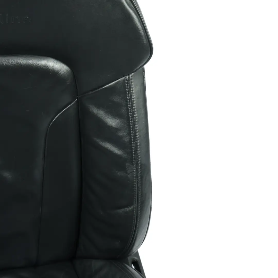 Front Sport Seat S-Line Heated Electric Leather Soul Black Left N/S to Audi Q7 4L with Part number 4L0881805F Audi Q7 4L Front Sport Seat S-Line Heated Electric Leather Soul Black Left N/S - SKU 4L0881805F-3 - Part number 4L0881805F